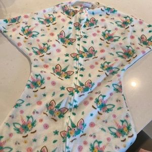 Sleeping Baby *Fleece* sleep sack WORN ONCE